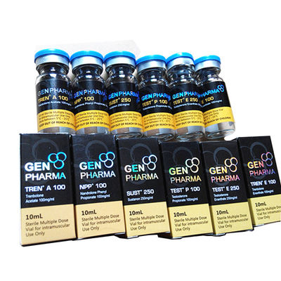 सिल्वर होलोग्राम 60x30mm 10ml शीशी लेबल टेस्टोस्टेरोन Enanthate के लिए गर्म मुद्रांकन: