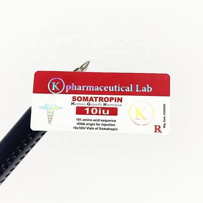 शरीर सौष्ठव हार्मोन मानव विकास होलोग्राम पन्नी के साथ 2ml 191AA पैकेजिंग बॉक्स