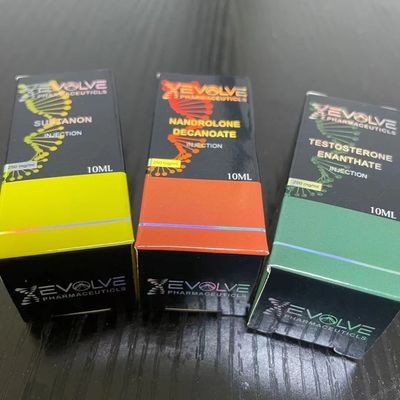 टेस्टोस्टेरोन Enanthate के लिए डीएनए 10ml 20ml 30ml शीशी होलोग्राम पैकेजिंग बॉक्स