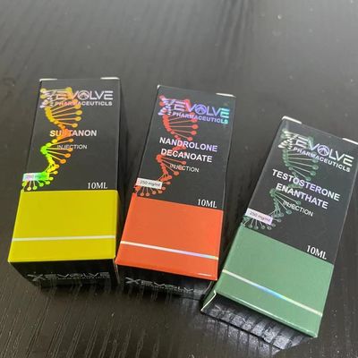 टेस्टोस्टेरोन Enanthate के लिए डीएनए 10ml 20ml 30ml शीशी होलोग्राम पैकेजिंग बॉक्स