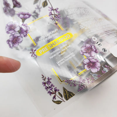 ISO8317 पनरोक बोतल लेबल, प्रतिरोधी साफ़ BOPP लेबल पहनें: